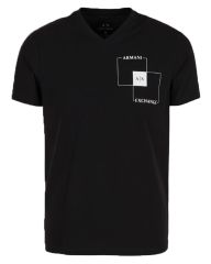 Armani Exchange Homme T-Shirt Noir XL