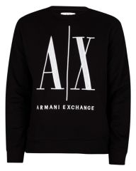 Armani Exchange Man Sweatshirt Zwart L