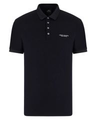 Armani Exchange Man Polo Shirt Zwart M