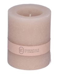 Excellent Houseware Pillar Candle Pink 65 x 80 mm